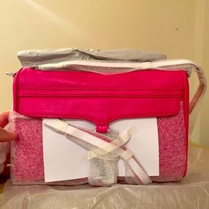 Rebecca Minkoff Mini M.A.C. In Flamingo Pink